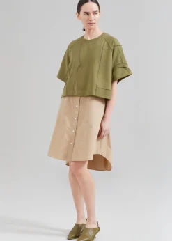 3.1 Phillip Lim Patched Sweatshirt Combo Dress