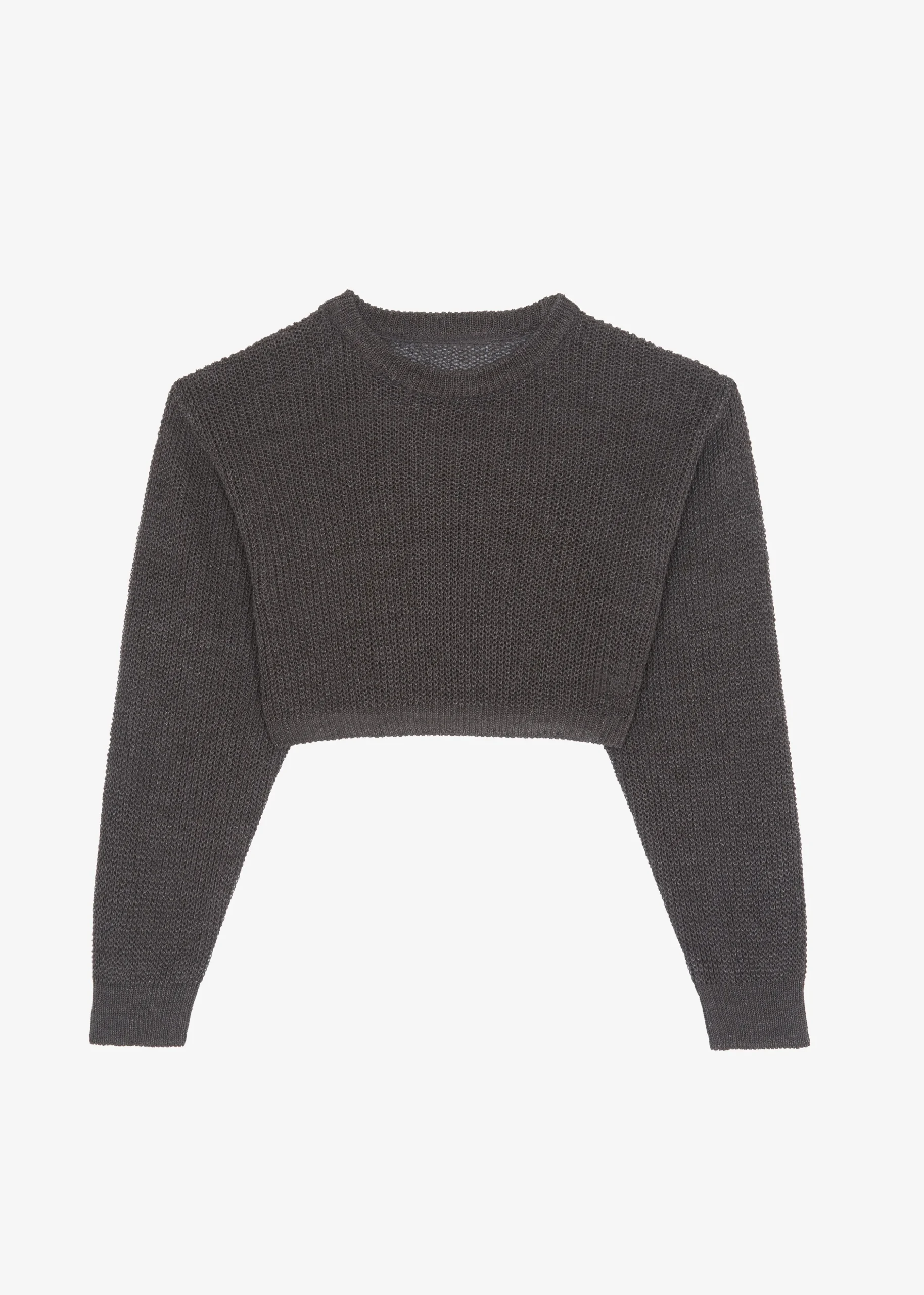 Abi Cropped Knit Top