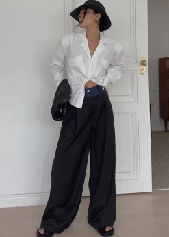Andie Contrast Pants