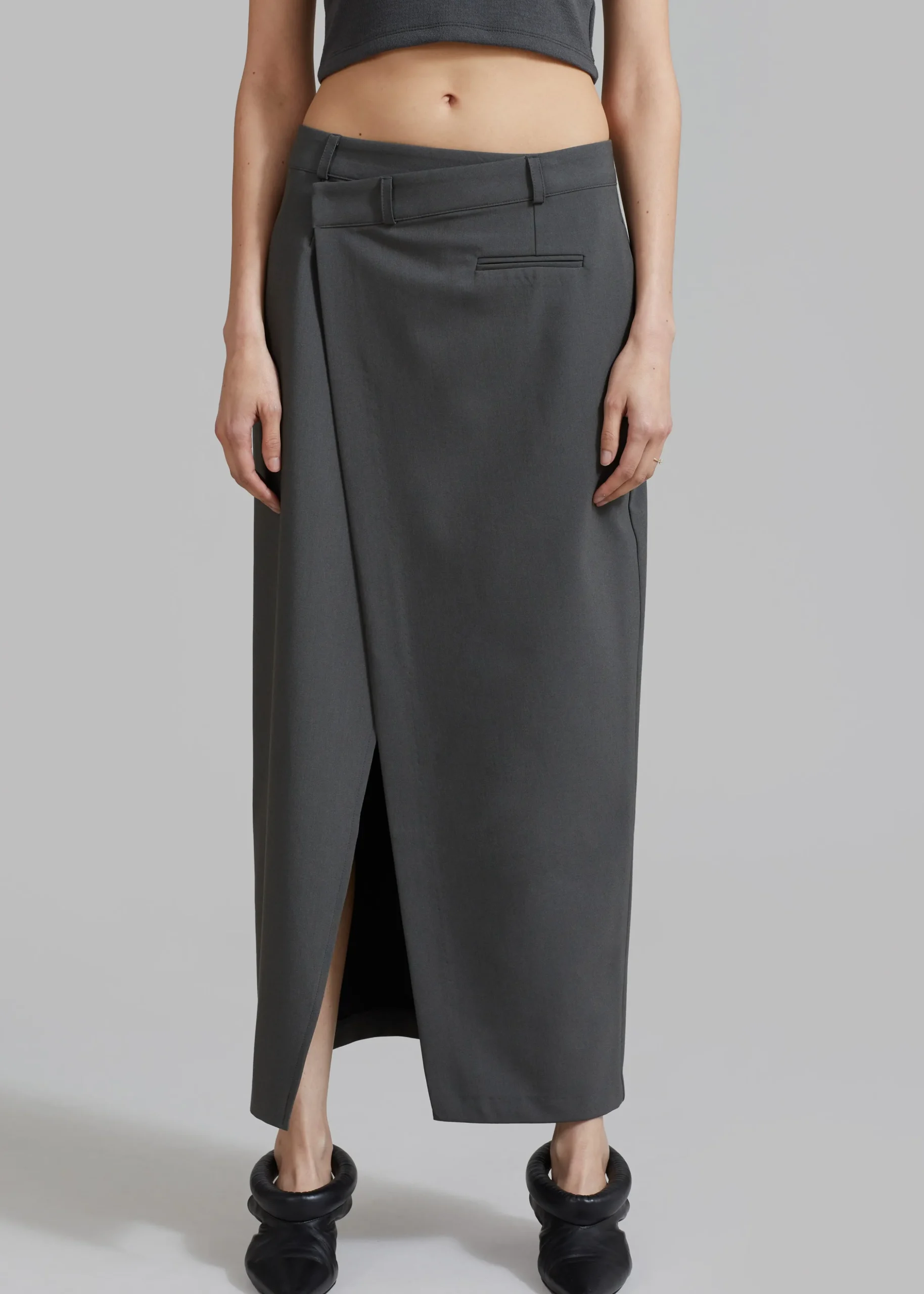 Annabel Asymmetric Midi Skirt