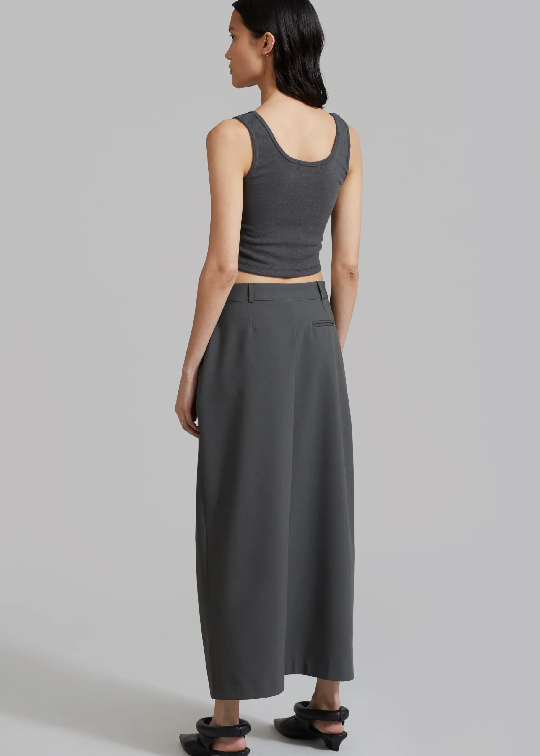 Annabel Asymmetric Midi Skirt