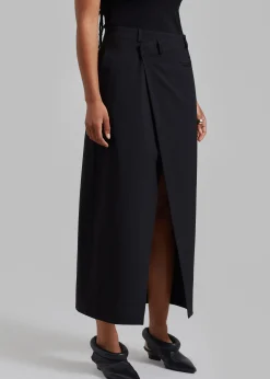 Annabel Asymmetric Midi Skirt