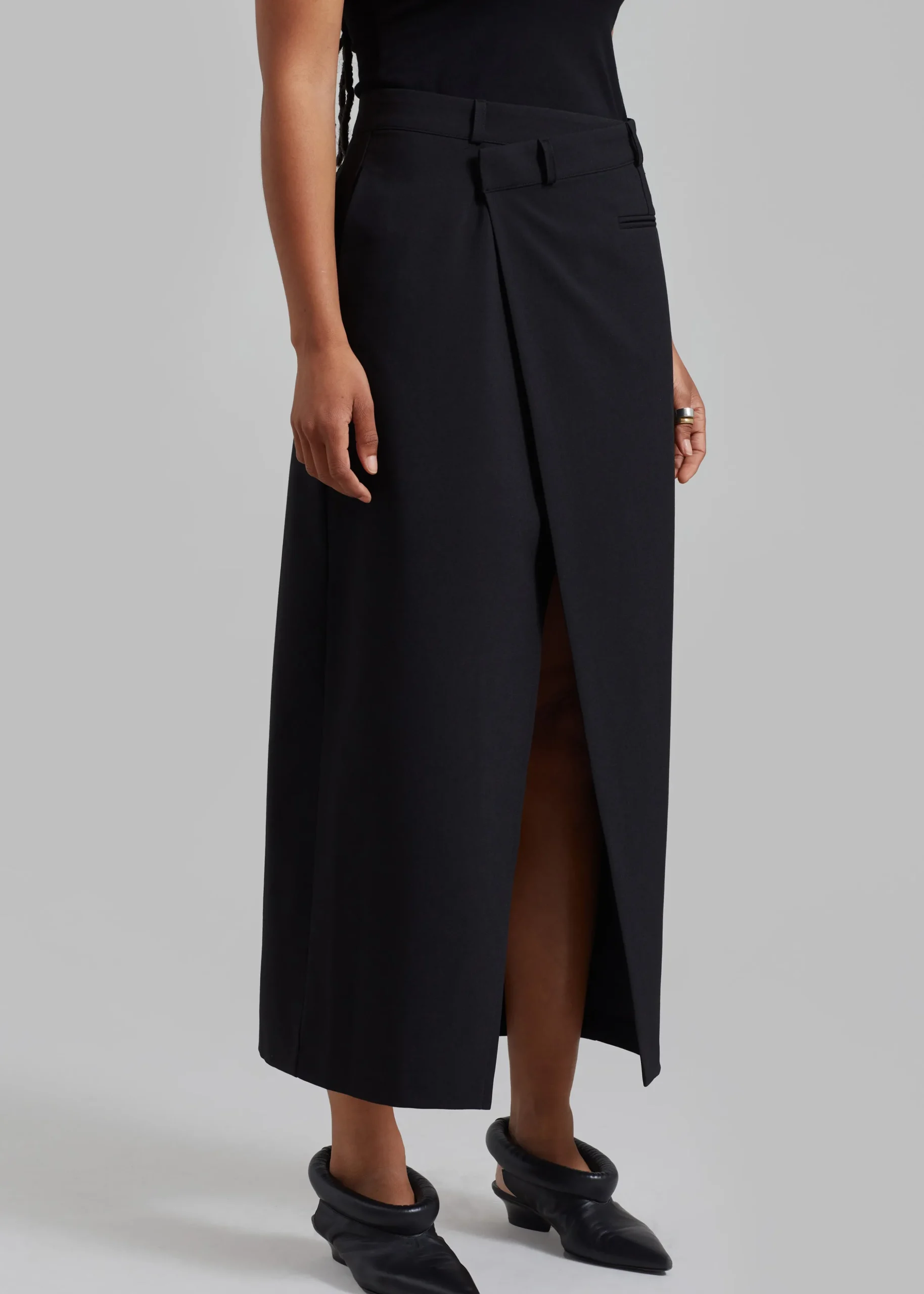 Annabel Asymmetric Midi Skirt