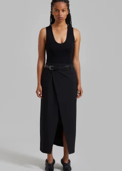 Annabel Asymmetric Midi Skirt