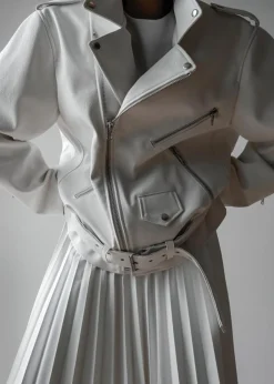 Aria Faux Leather Jacket