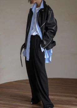 Aria Faux Leather Jacket
