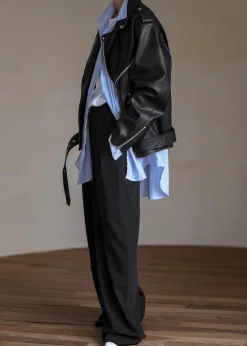 Aria Faux Leather Jacket