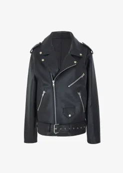 Aria Faux Leather Jacket