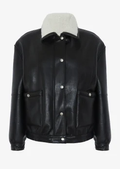 Arin Faux Leather Jacket