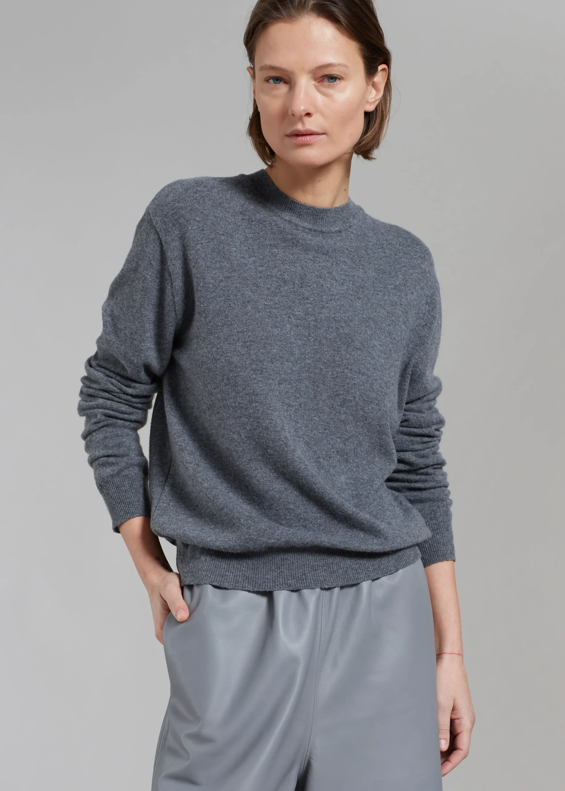 Aurora Wool Blend Knit Sweater