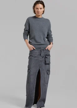 Aurora Wool Blend Knit Sweater