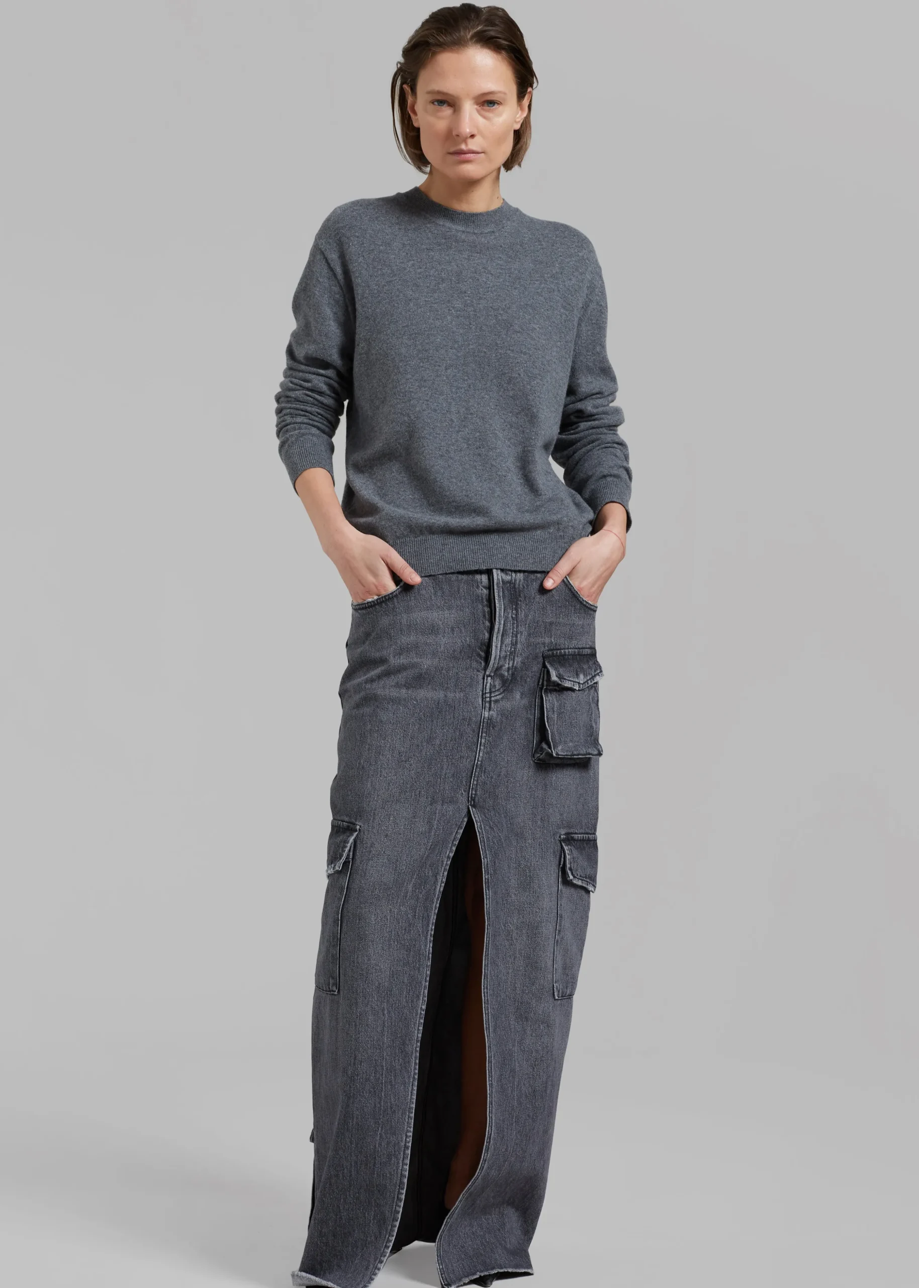 Aurora Wool Blend Knit Sweater
