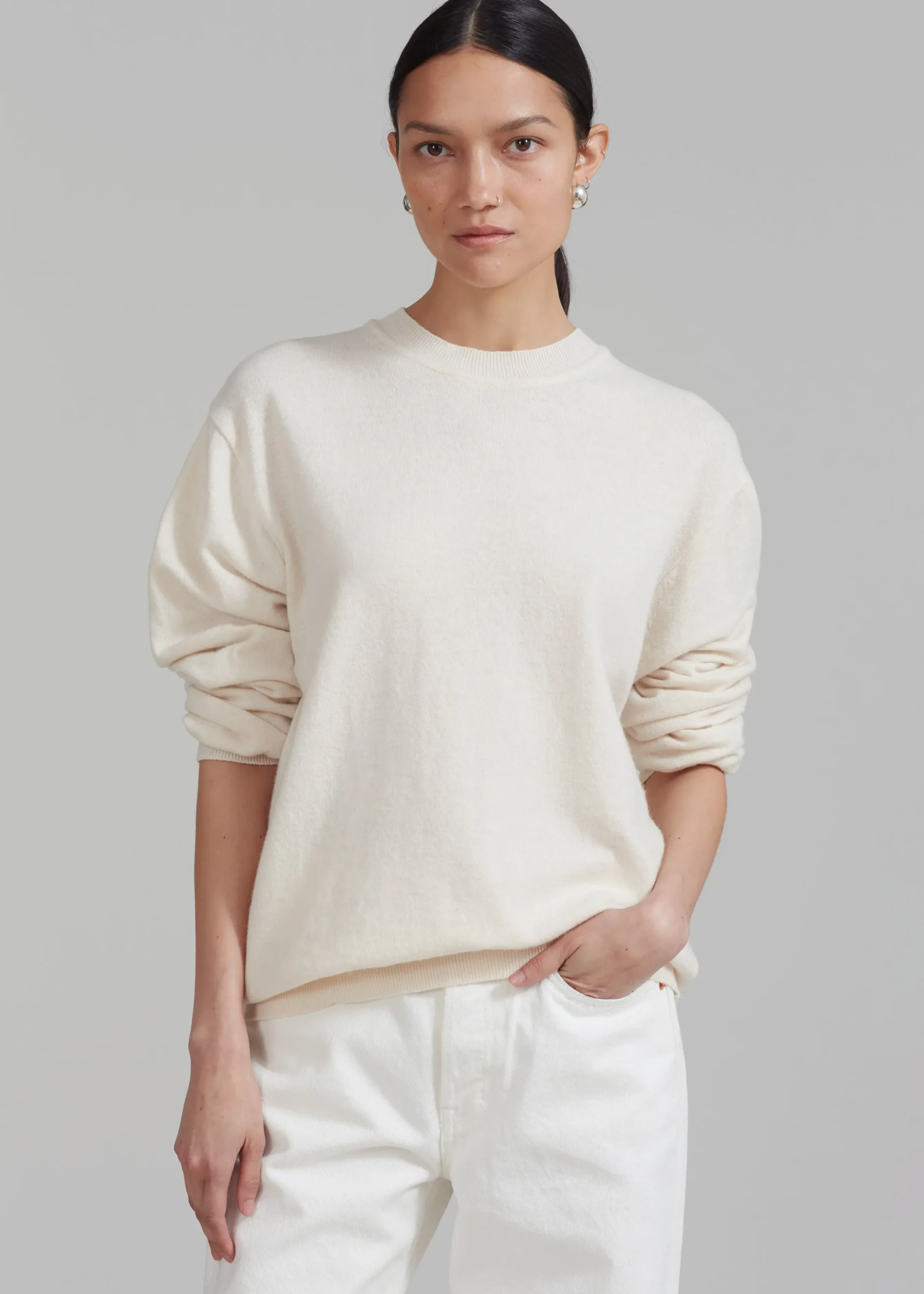 Aurora Wool Blend Knit Sweater
