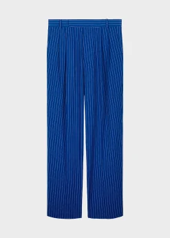 Bea Fluid Stripe Suit Pants