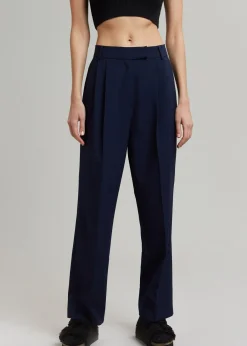 Bea Pleated Suit Pants