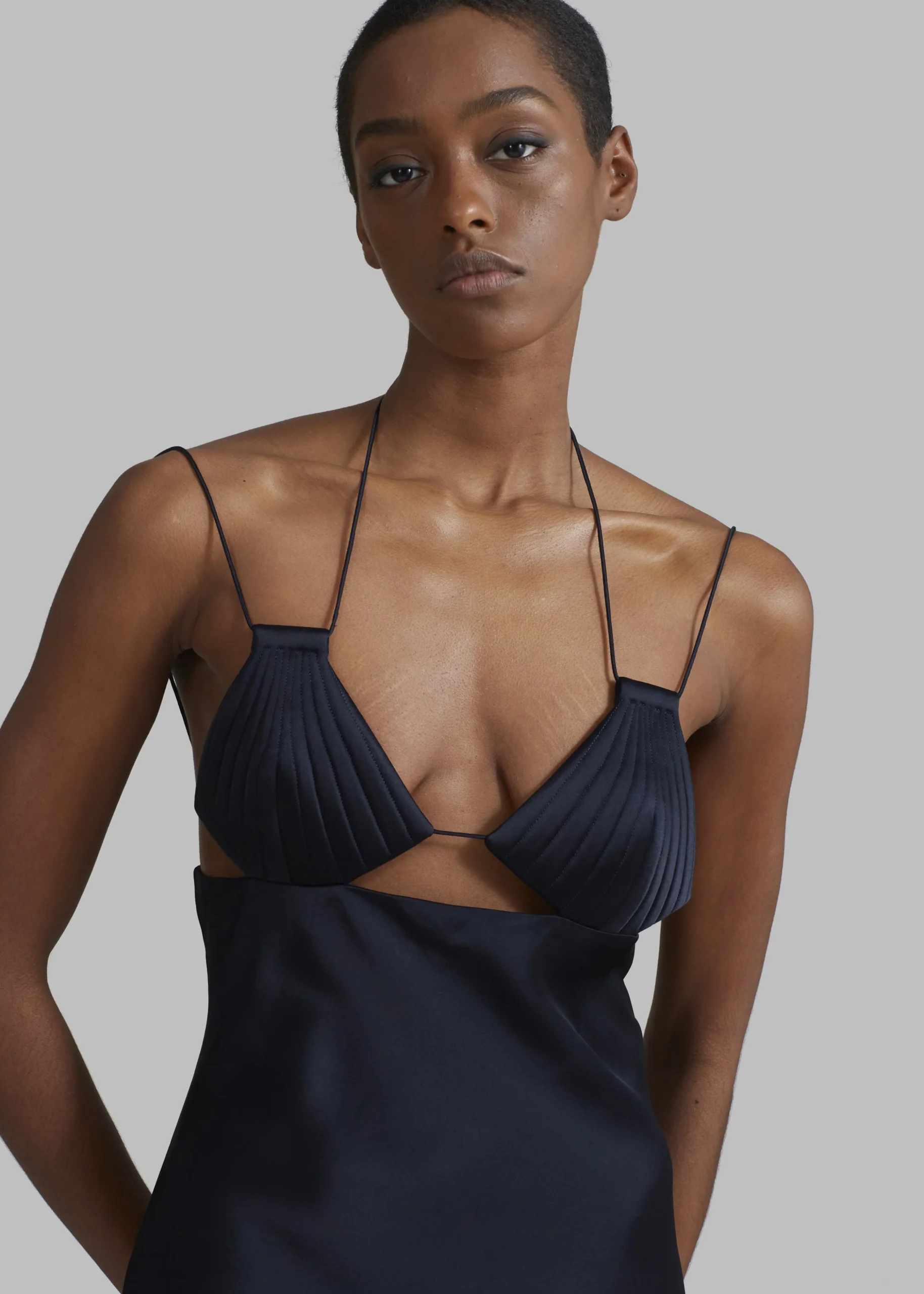 Bevza Mermaid Mini Dress