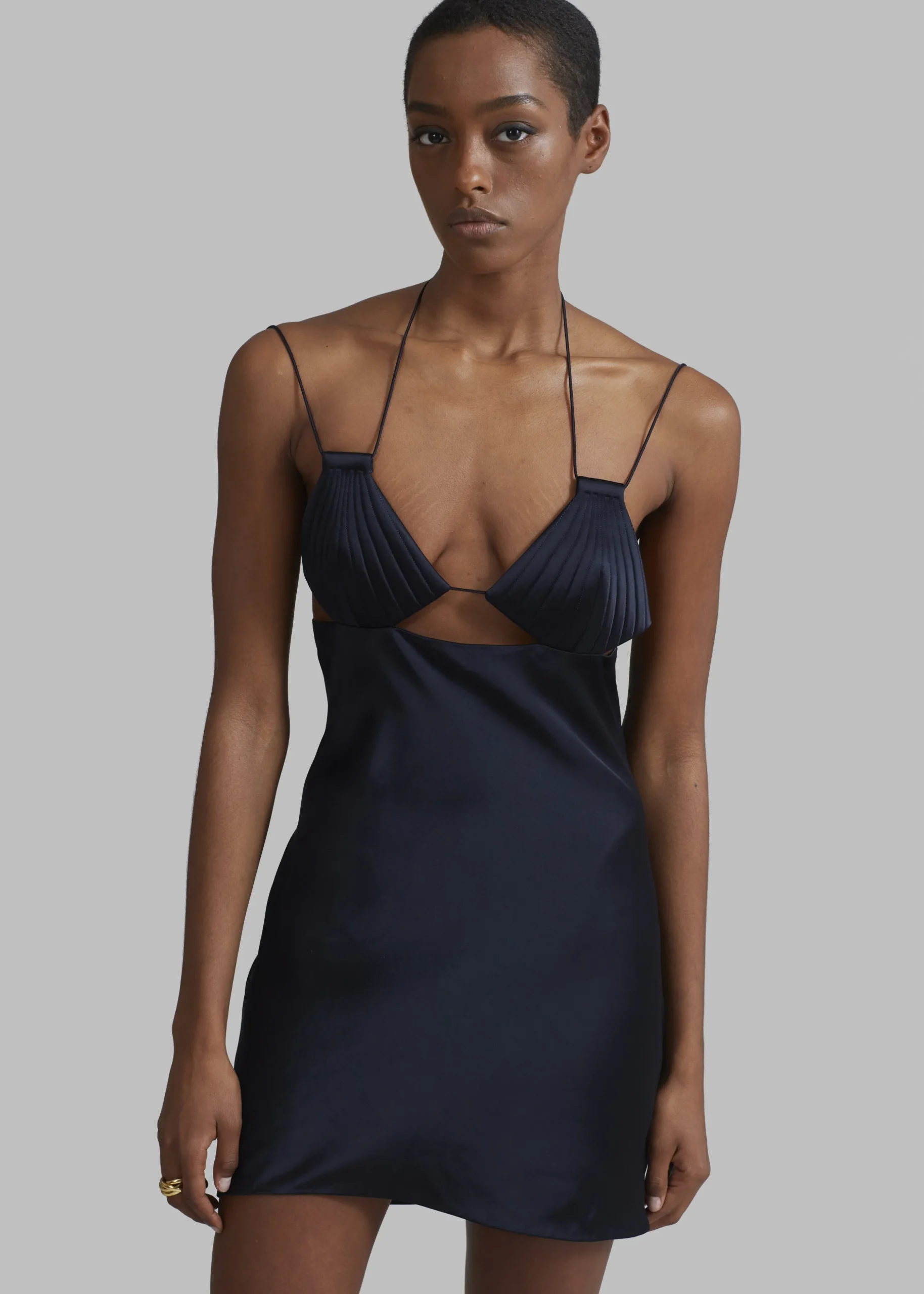 Bevza Mermaid Mini Dress