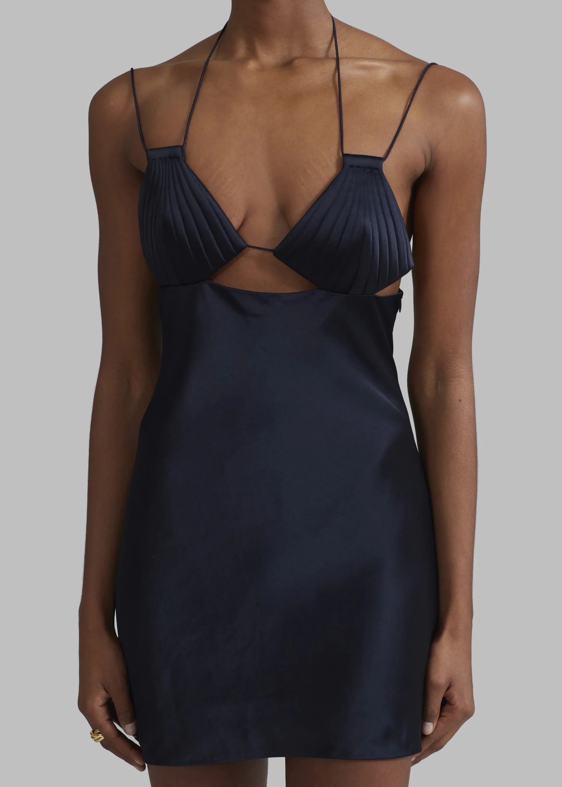 Bevza Mermaid Mini Dress