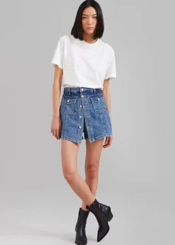 Blades Denim Skort
