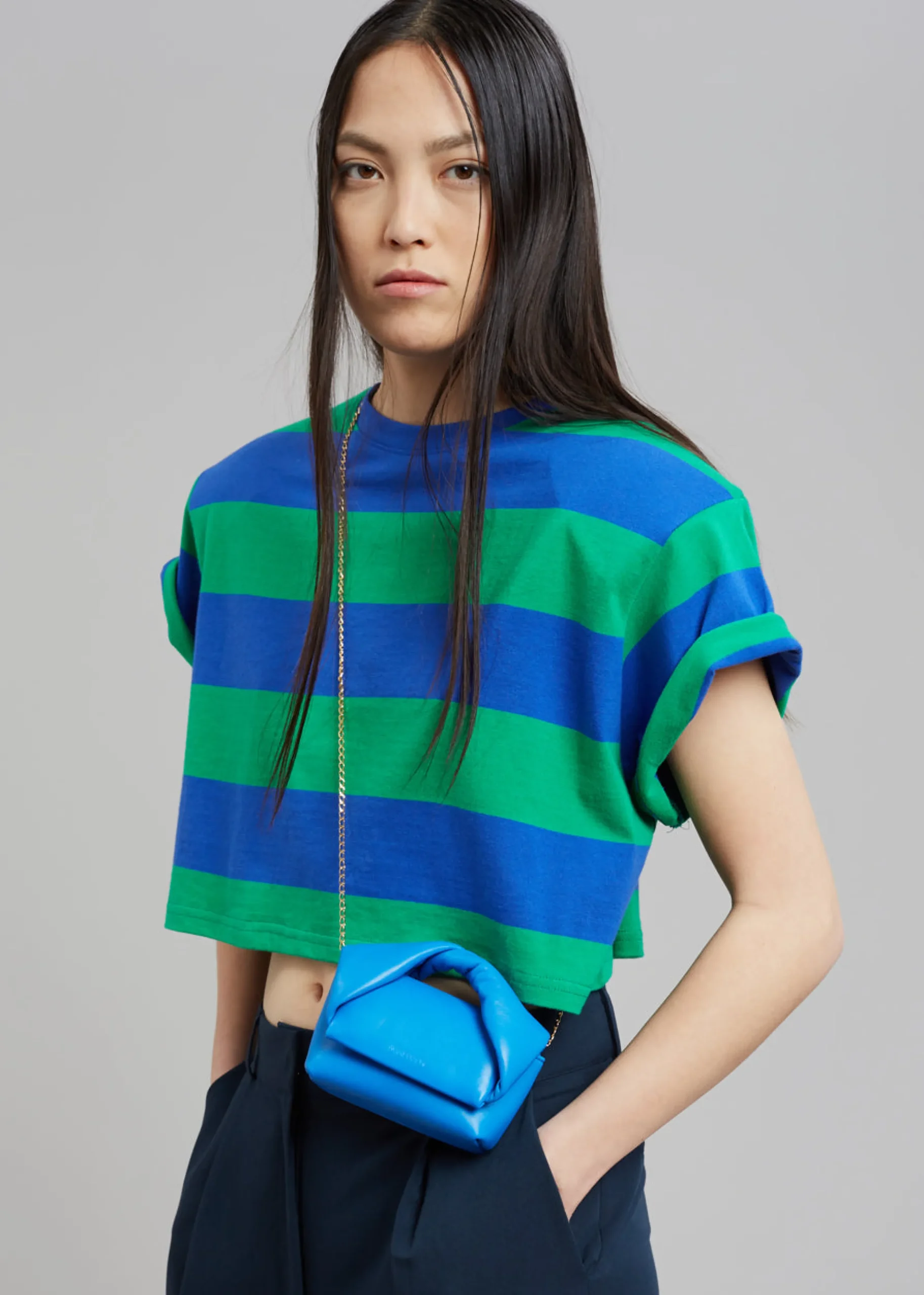 Caco Padded Cropped Tee