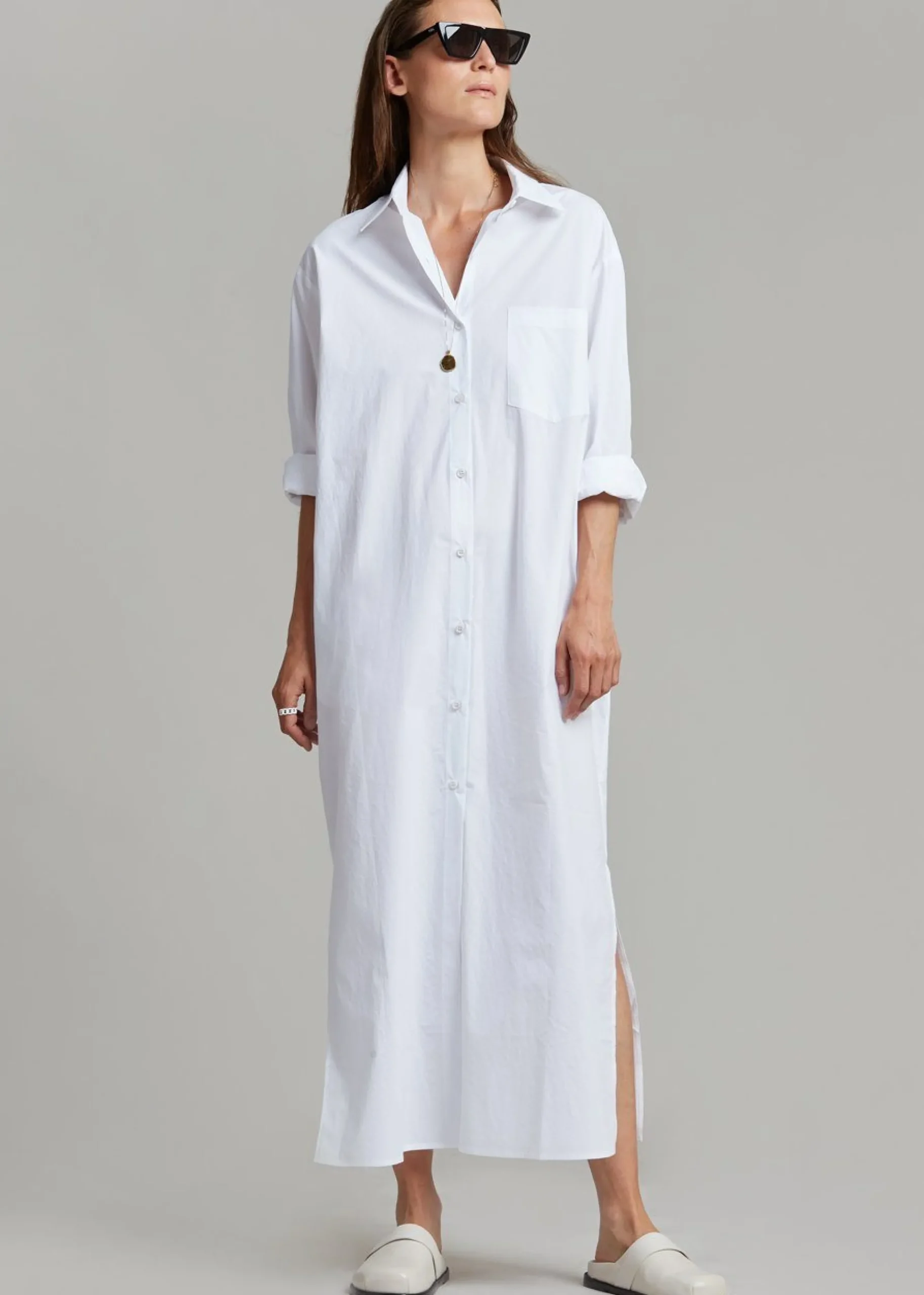 Cala Organic Cotton Shirt Dress