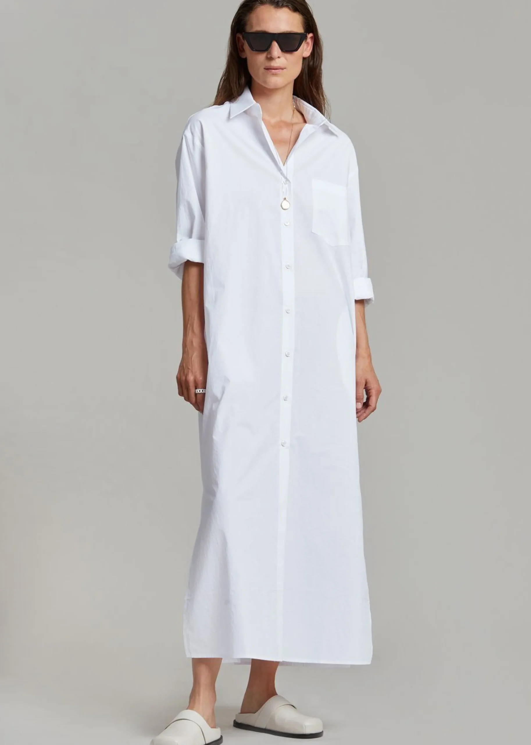 Cala Organic Cotton Shirt Dress
