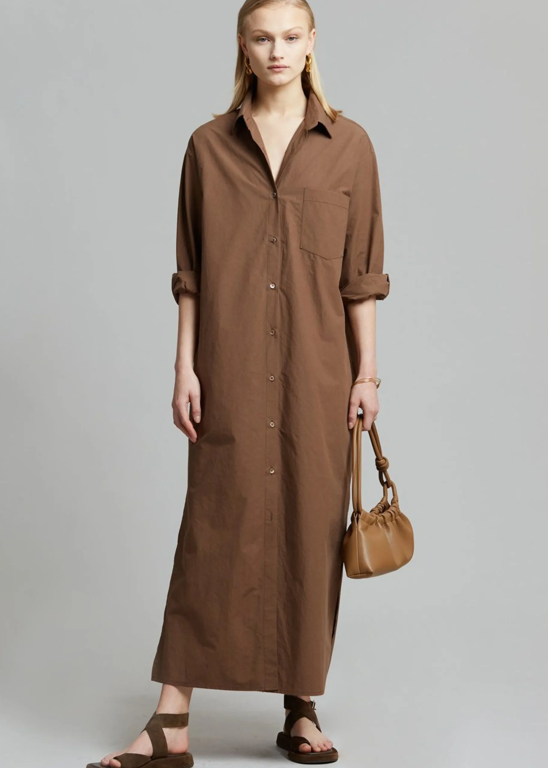 Cala Organic Cotton Shirt Dress