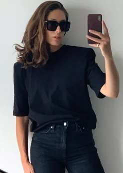 Carrington Padded Shoulder Tee
