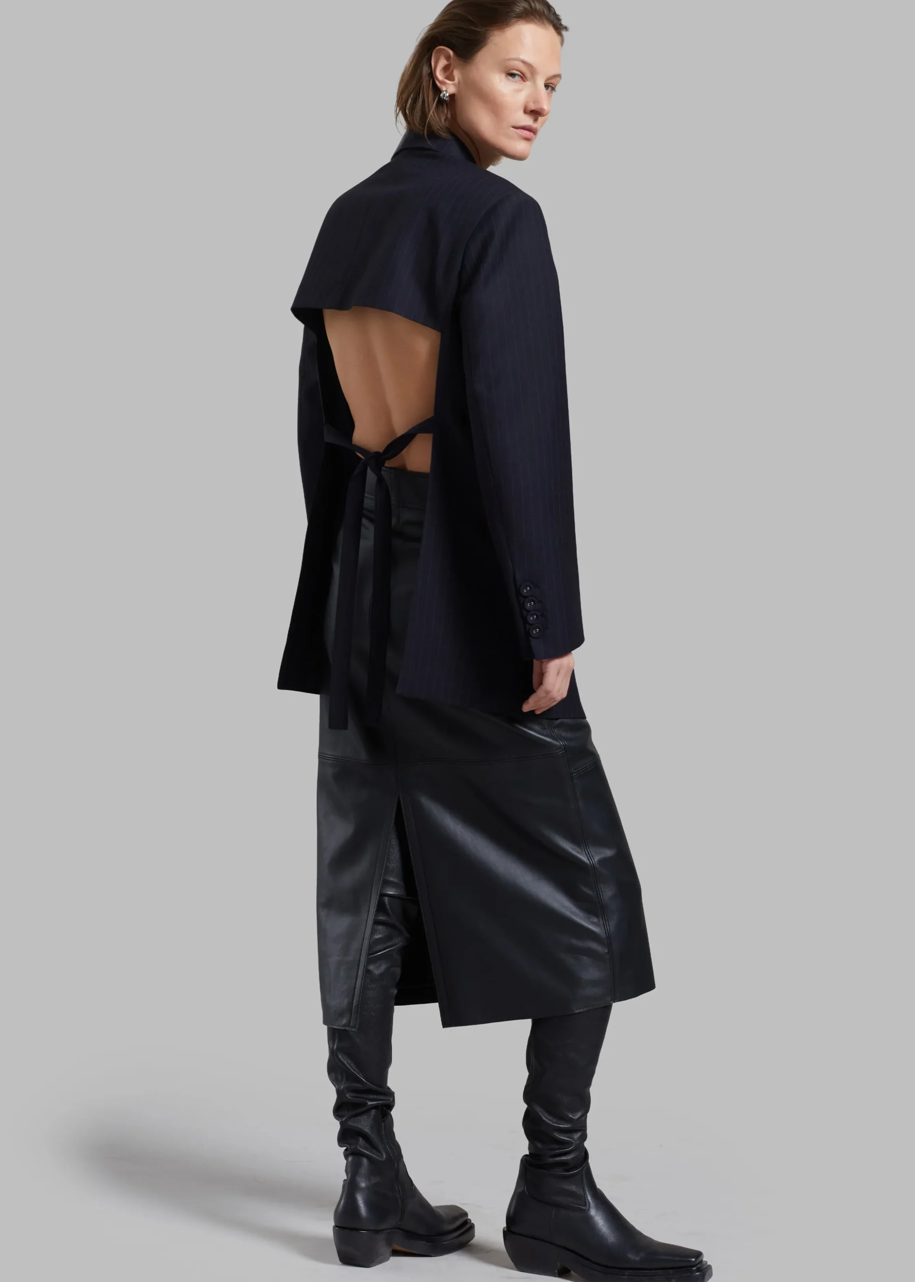 Cedric Open Back Blazer