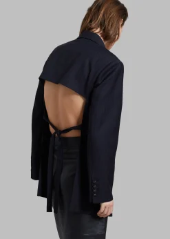 Cedric Open Back Blazer