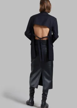 Cedric Open Back Blazer