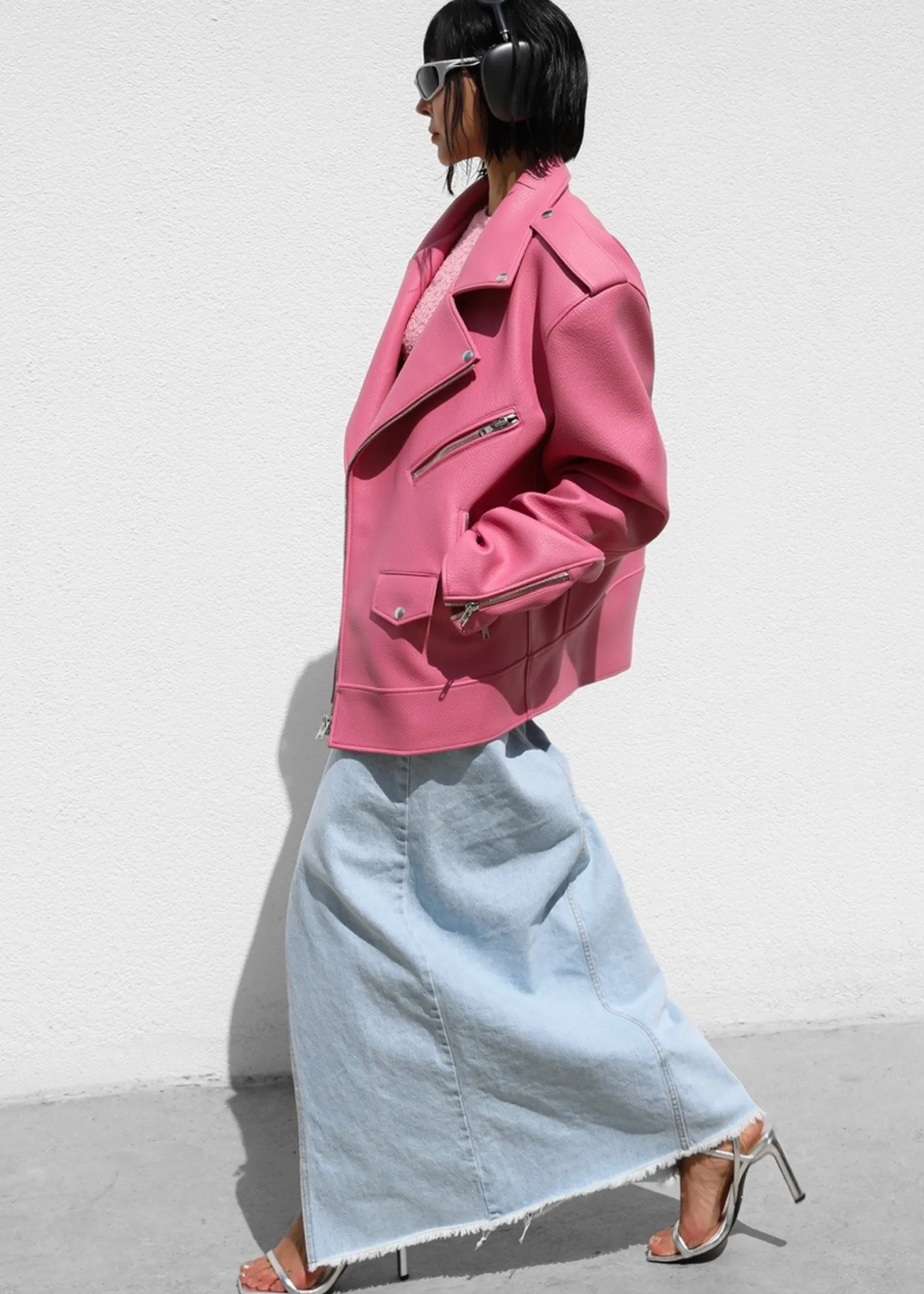 Chicago Oversized Perfecto Jacket