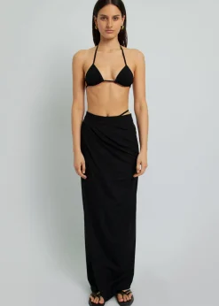 Christopher Esber Ruched Underbust Bikini Top