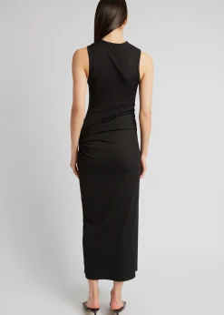 Christopher Esber Ruched Quartz Hip Tank Dress
