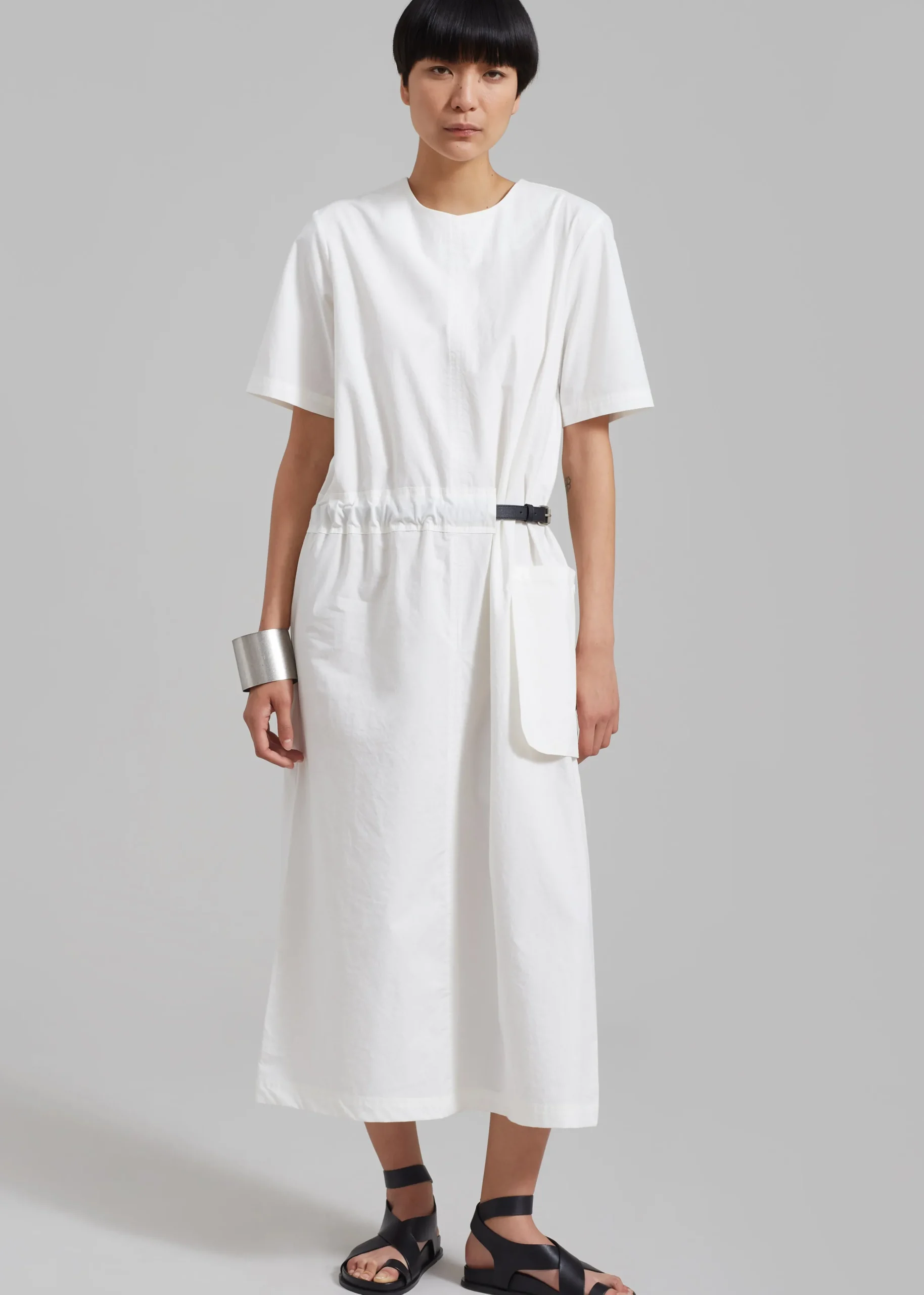 Claire Belted Maxi Dress