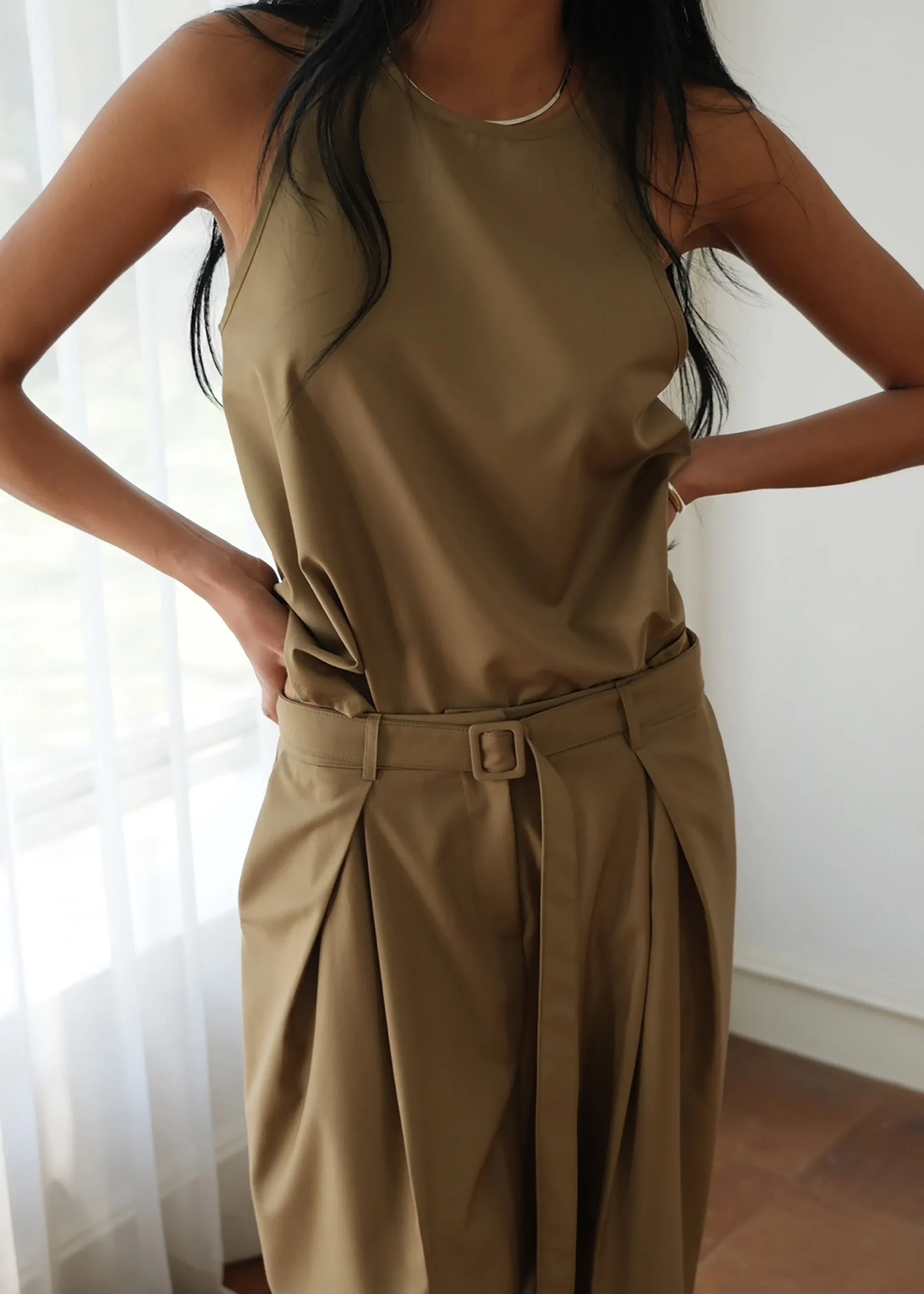 Clay Belted Pants