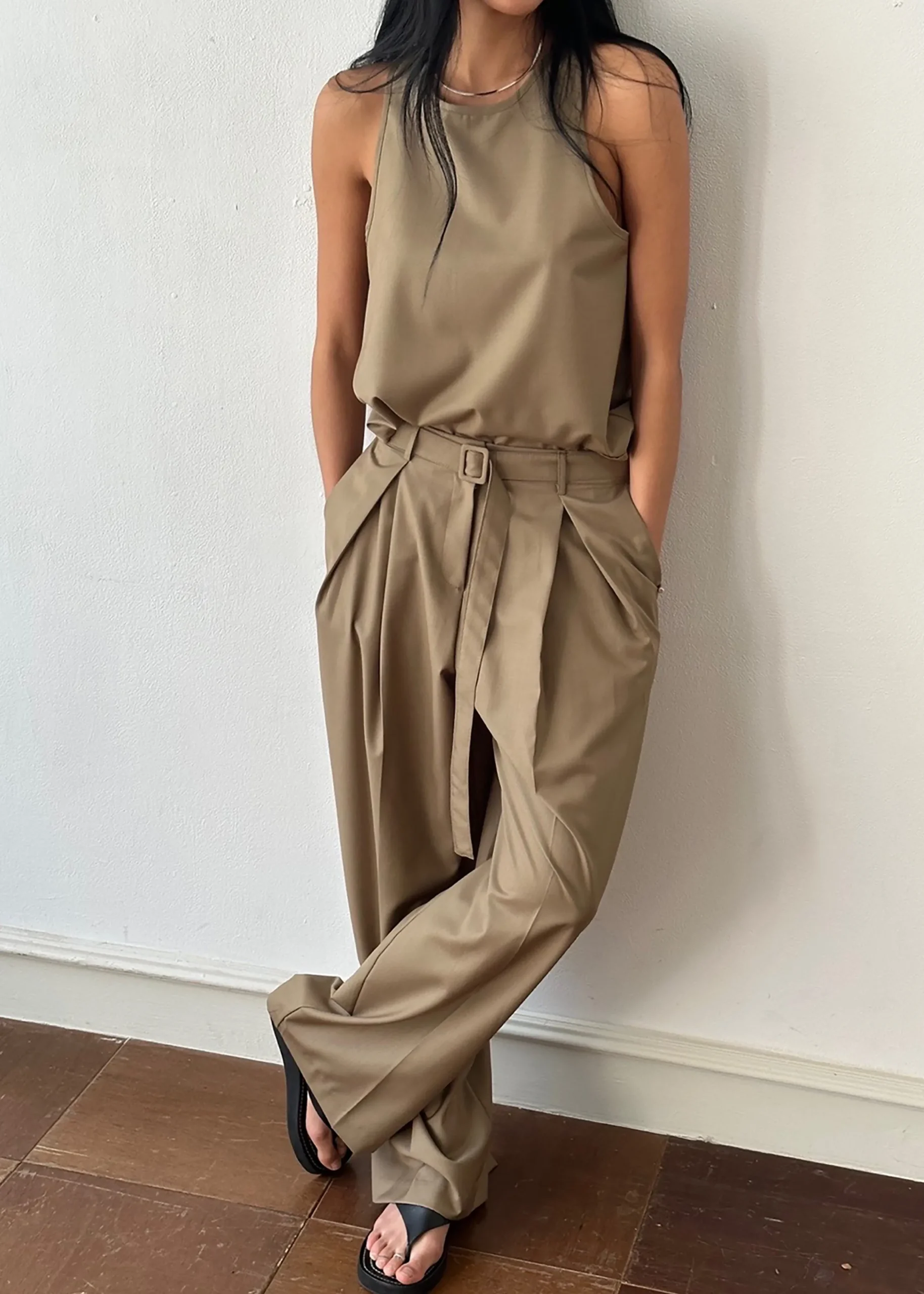 Clay Sleeveless Top
