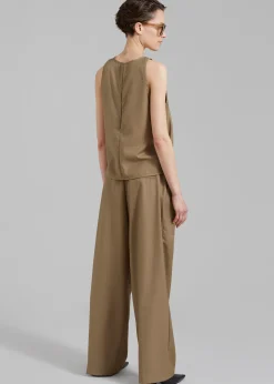 Clay Sleeveless Top