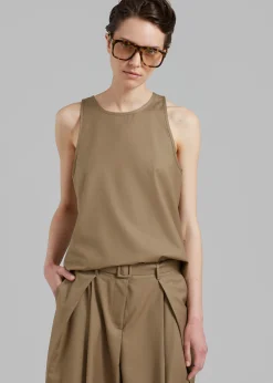 Clay Sleeveless Top