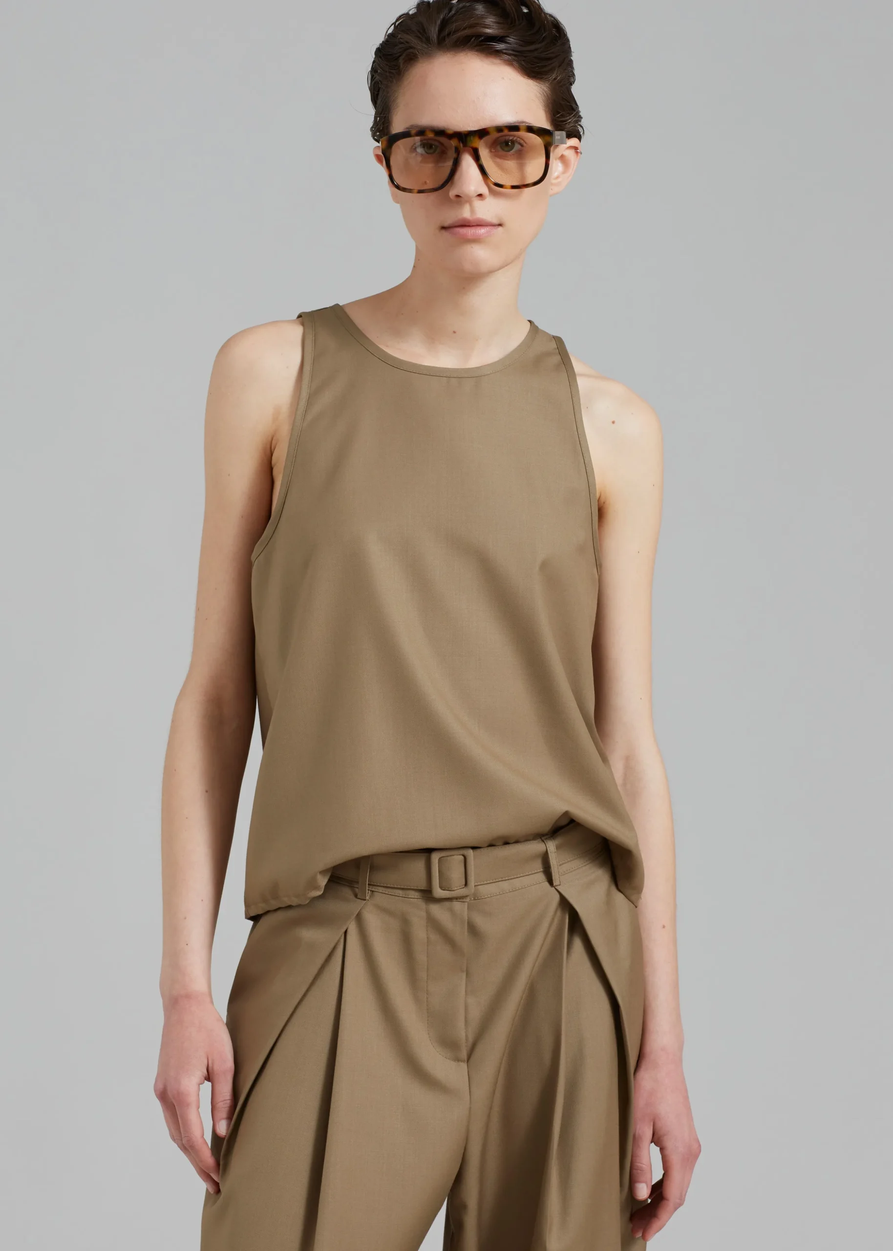 Clay Sleeveless Top