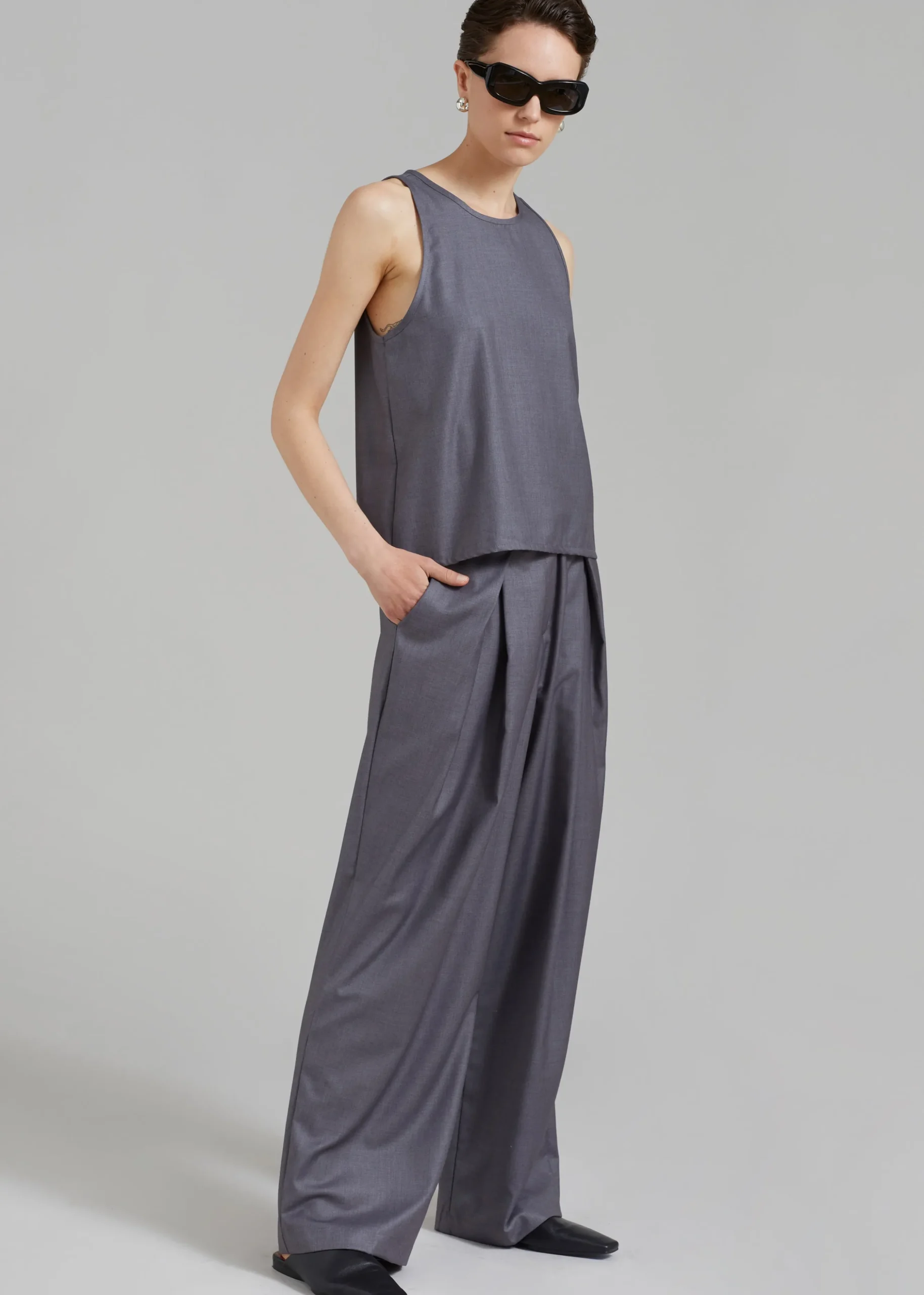 Clay Sleeveless Top