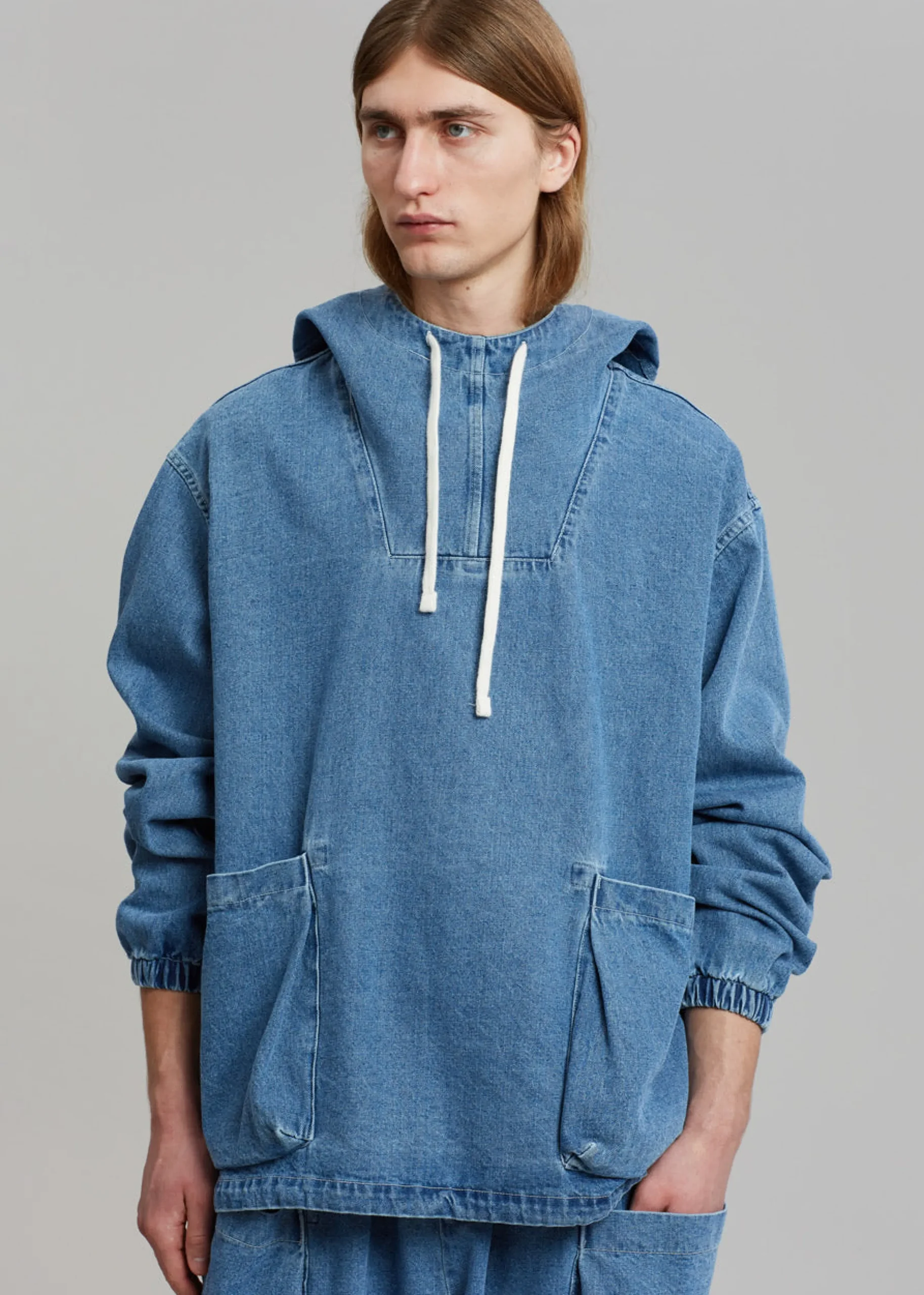 Cliff Denim Hoodie