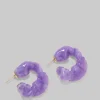 Completedworks Ruffle Bio-Resin Earrings