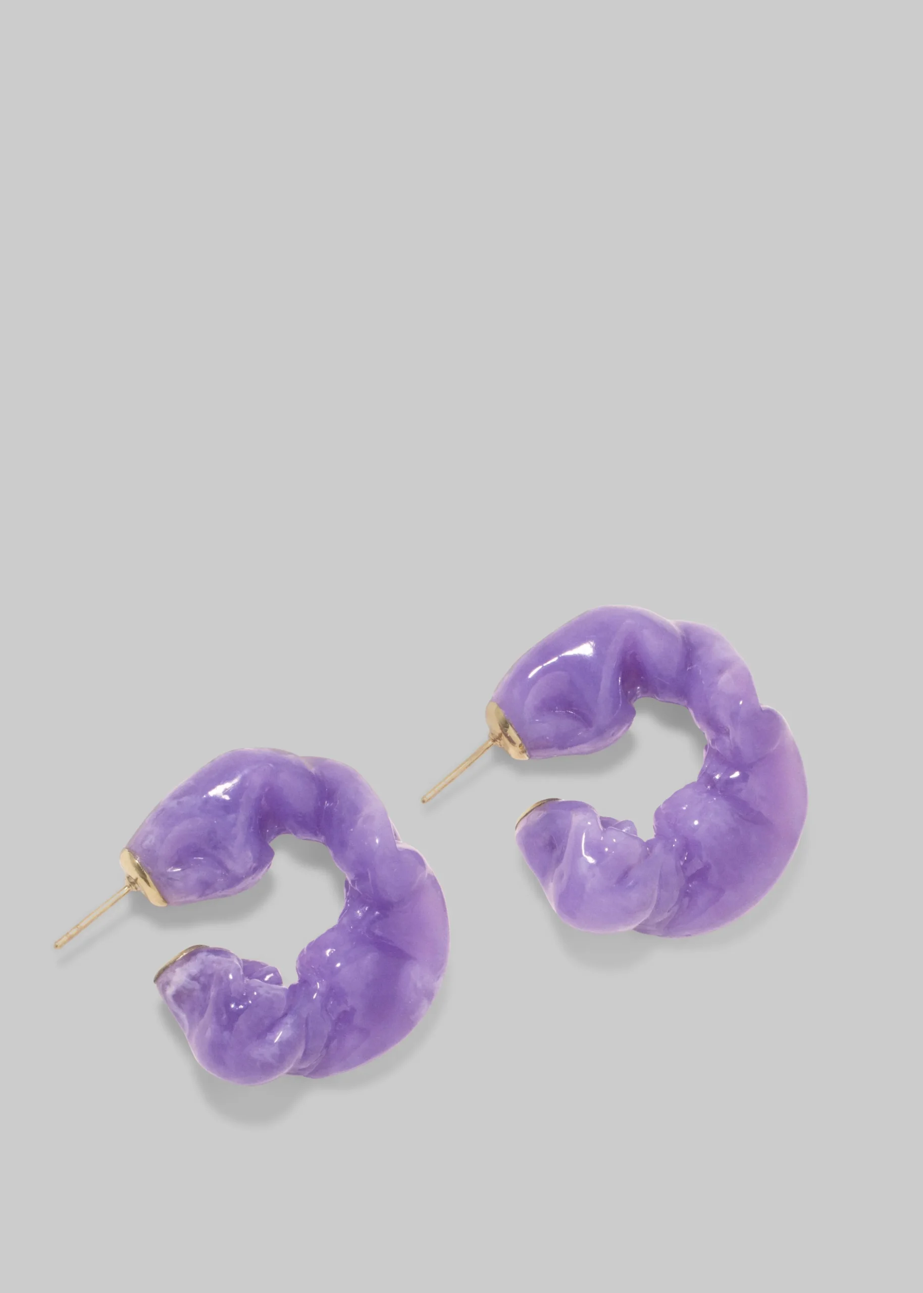 Completedworks Ruffle Bio-Resin Earrings
