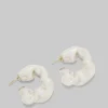 Completedworks Ruffle Bio-Resin Earrings