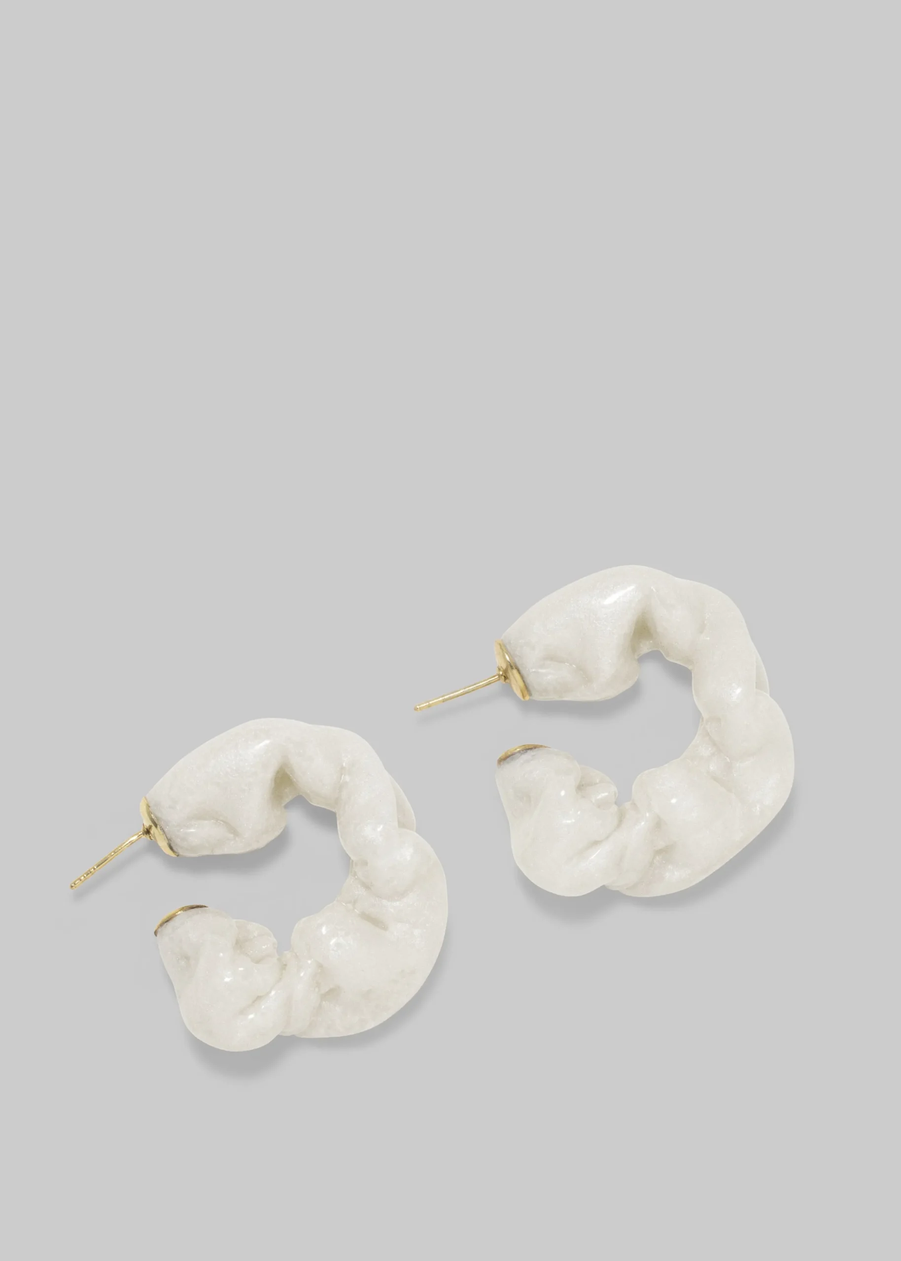 Completedworks Ruffle Bio-Resin Earrings