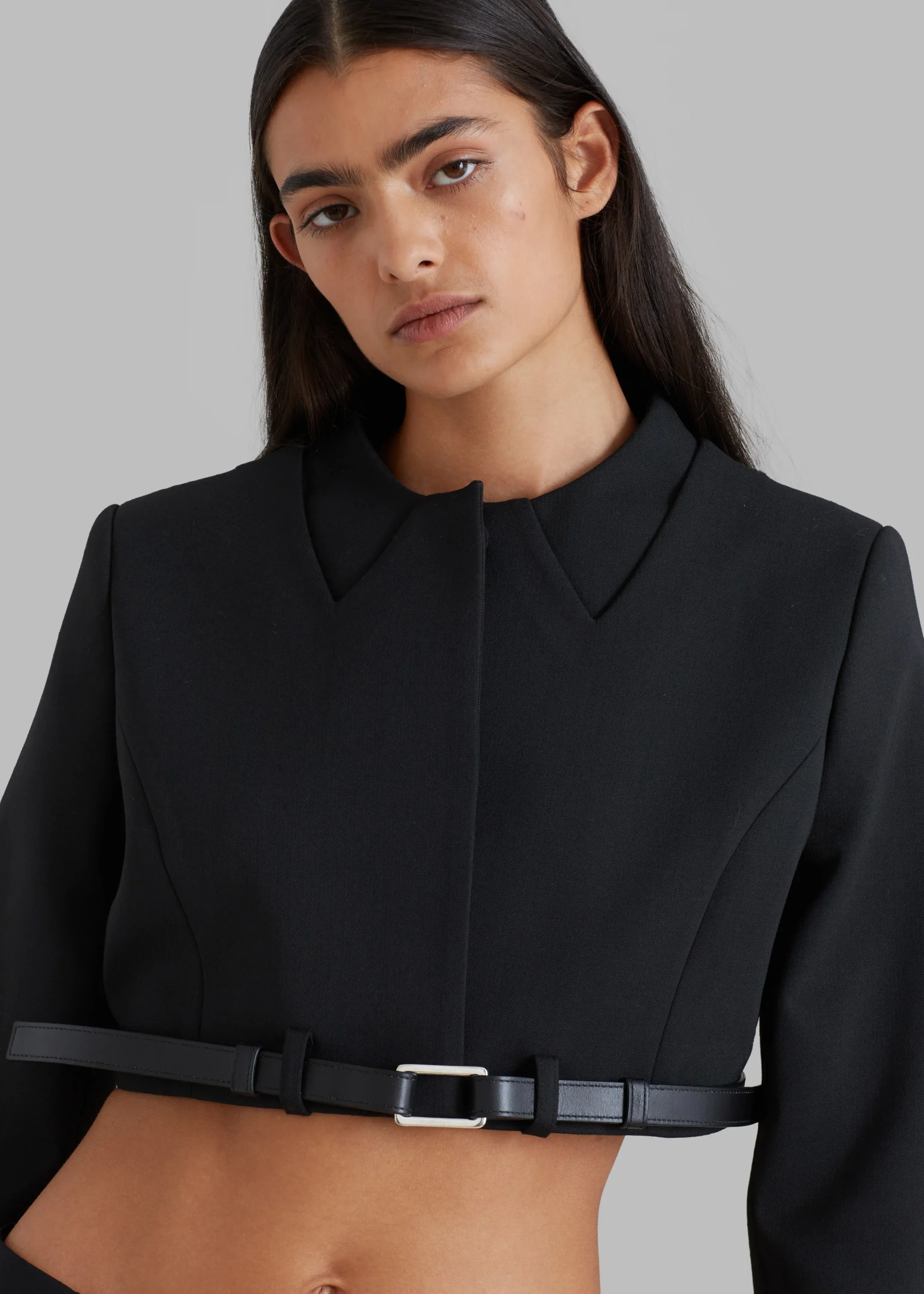 Coperni Cropped Trompe-L'Oeil Jacket