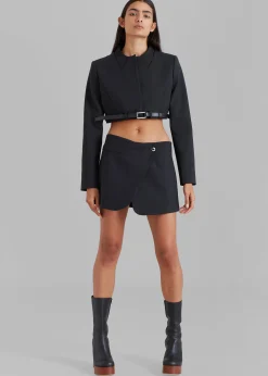 Coperni Cropped Trompe-L'Oeil Jacket