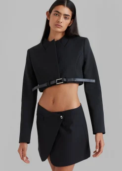 Coperni Cropped Trompe-L'Oeil Jacket