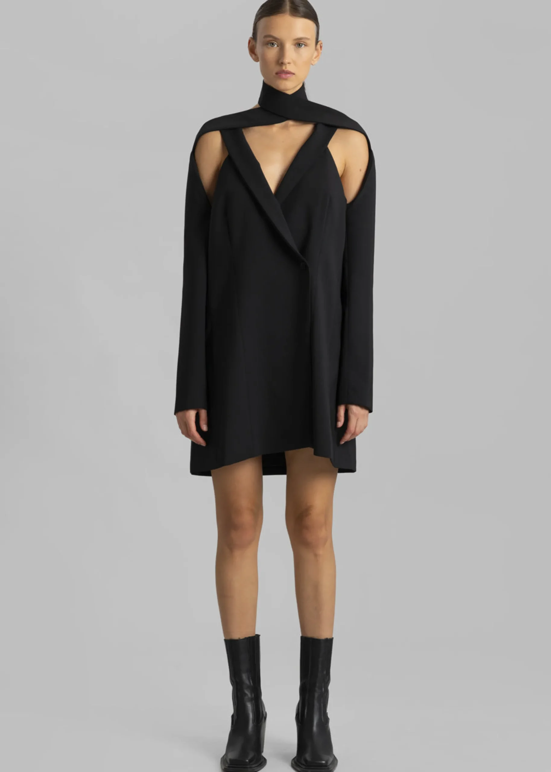 Coperni Cut-Out Tailored Dress